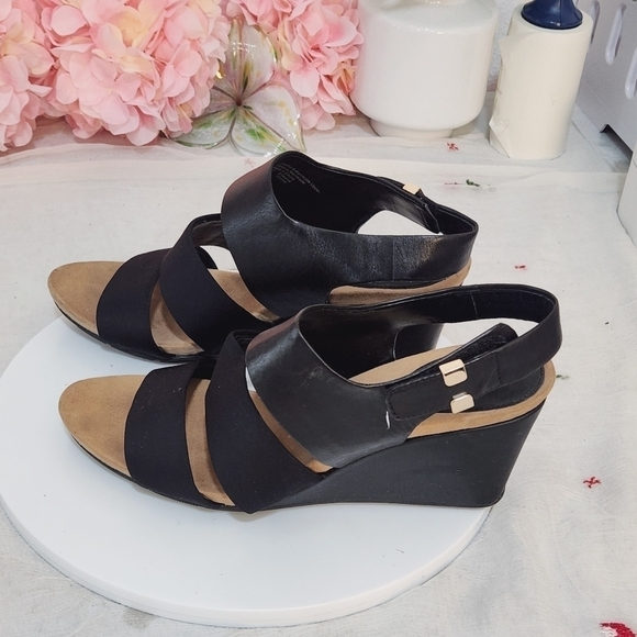 Alfani Wedge Heeled Open Toe Sandals Size 11M - Picture 3 of 11
